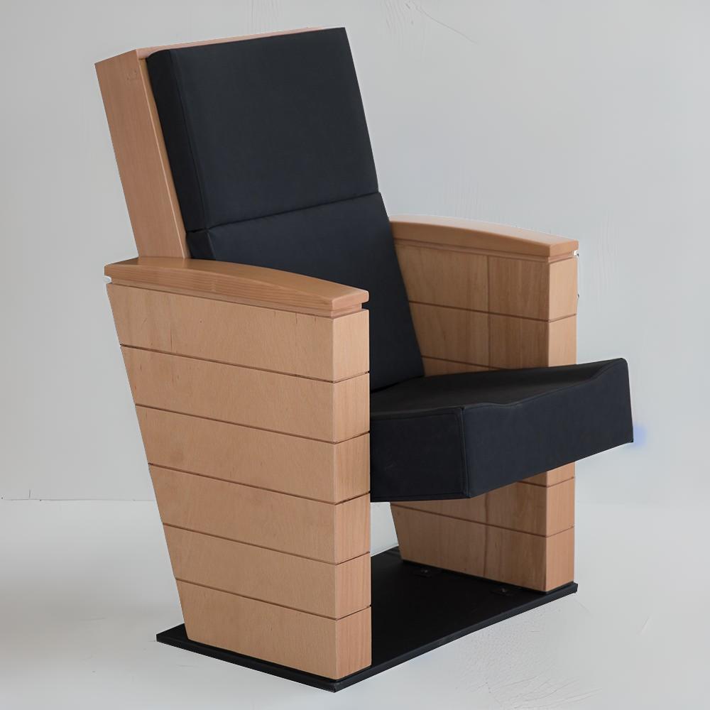 Woody Vip Conference Hall Chair Seatment Manufacturer