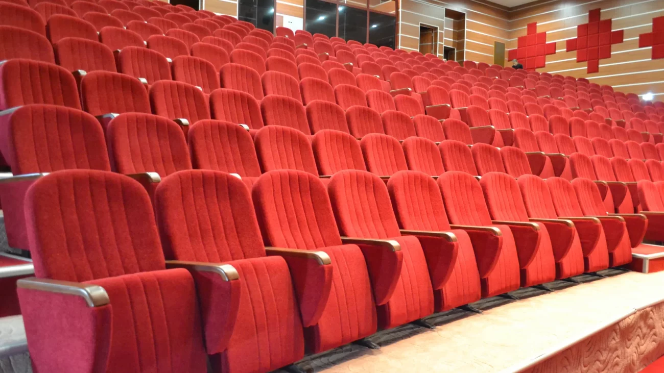 Dimensiones de los asientos del auditorio
