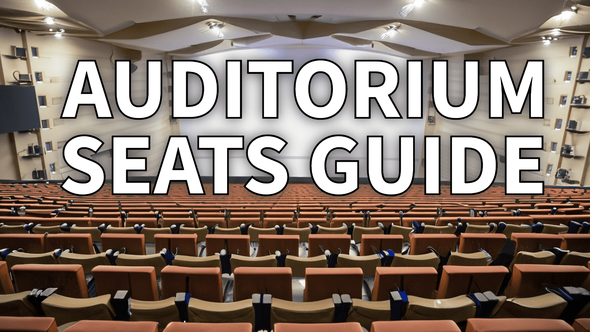 Auditorium Seats Guide: Finding The Best Seat - Seatment™