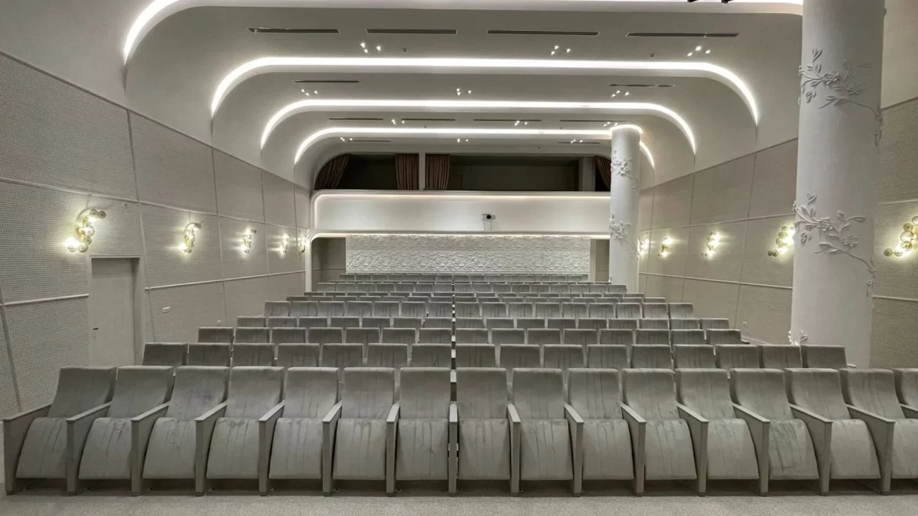 Seating arrangement in auditorium halls